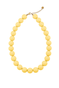 Kralenketting Butter Yellow